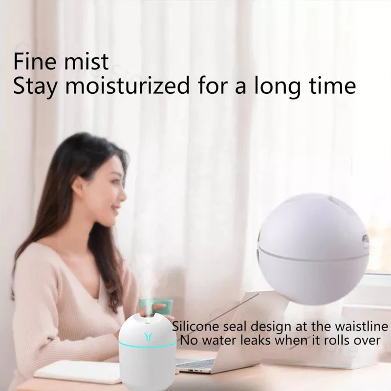 Mini Ultrasonic Air Humidifier 250ML