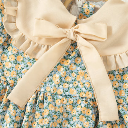 Baby Girl Floral Bow Dress