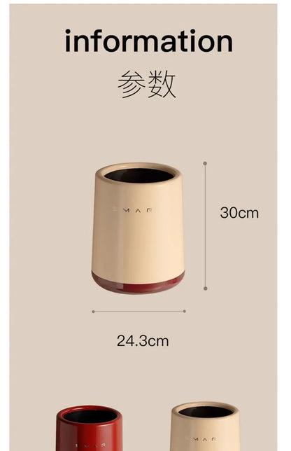 13L Nordic Style Dual Layer Trash Can