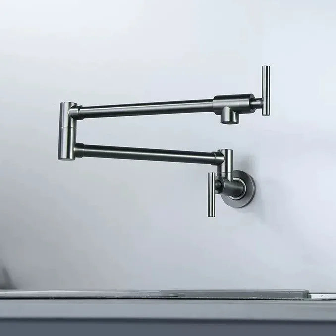 Wall Mounted Swivel Pot Filler Faucet