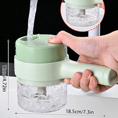 4-in-1 Electric Vegetable Cutter
