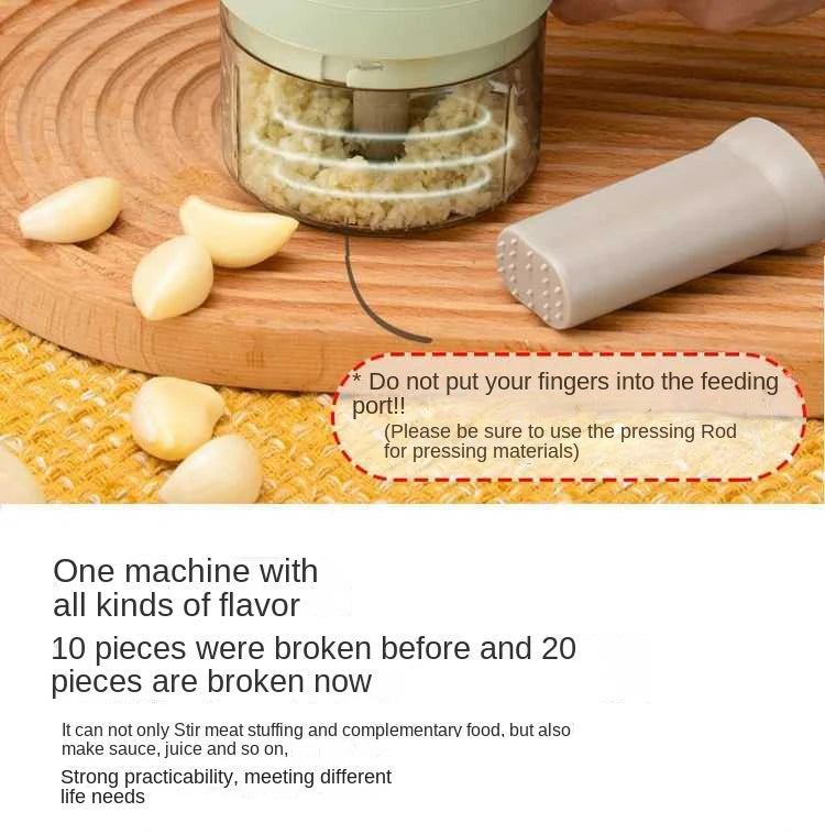 4-in-1 Electric Vegetable Cutter