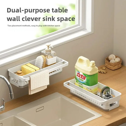 Sink Sponge Holder with Drainage Tray