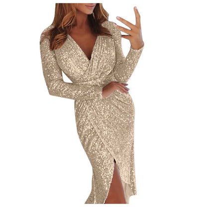 Sexy Deep V Party Club Dress