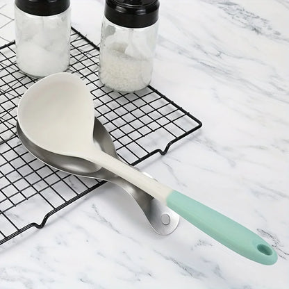 Fish Shape Stainless Steel Spoon Rest