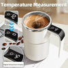 Automatic Self Stirring Magnetic Mug Coffee Self Mixing Mug USB Rechargeable Smart Thermal Cups with LCD Screen Food Safe Mug - My Chroma Cart