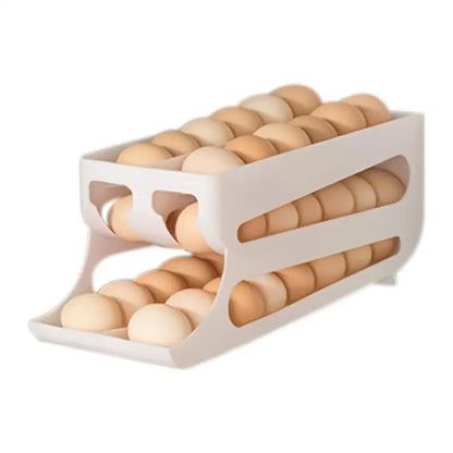 Automatic Rolling 3-Tier Egg Dispenser