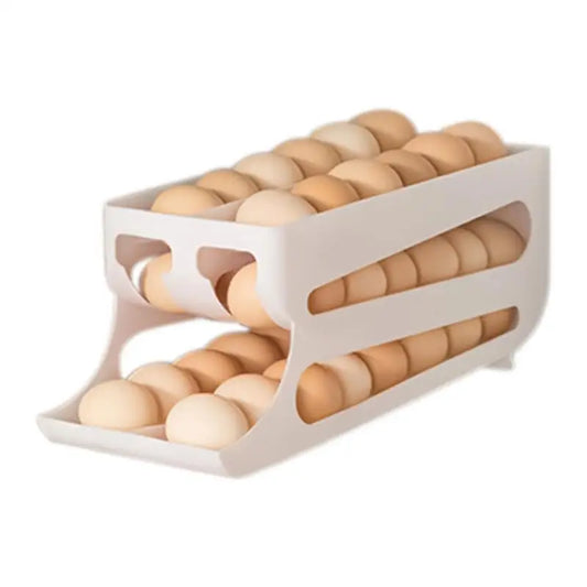 Automatic Rolling 3-Tier Egg Dispenser