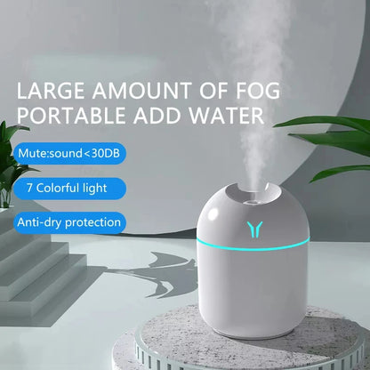 Mini USB Aroma Oil Diffuser 250ML