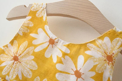 Girls Summer Floral Princess Dress
