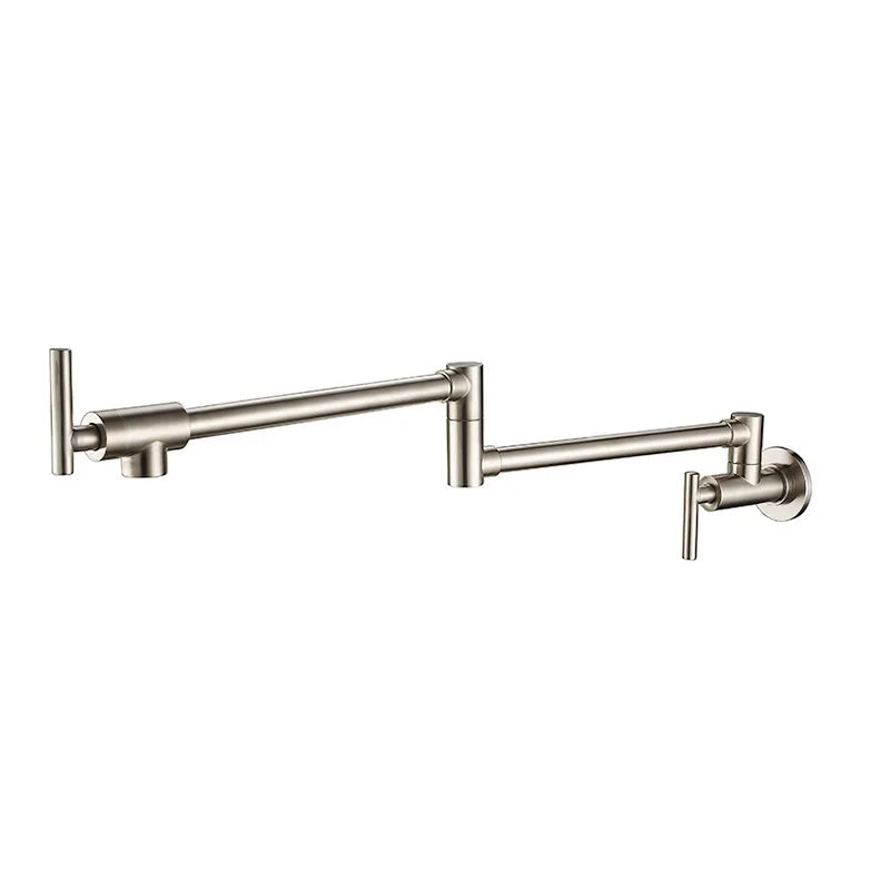 Wall Mounted Swivel Pot Filler Faucet