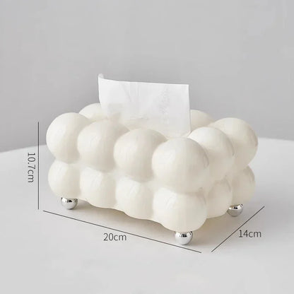 Cute Cloud Design Tissue Box Organizer for Home