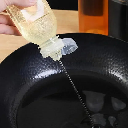 Plastic Oil Bottle Squeeze Condiment BBQ Dispenser