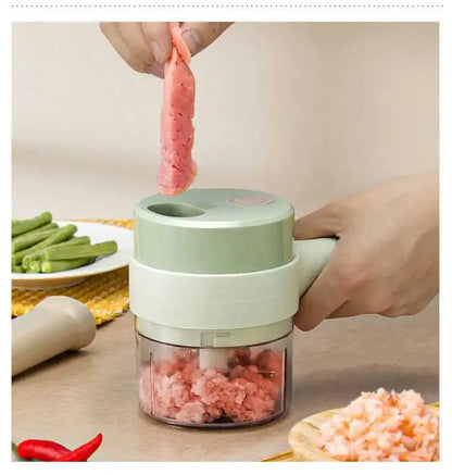 4-in-1 Electric Vegetable Cutter