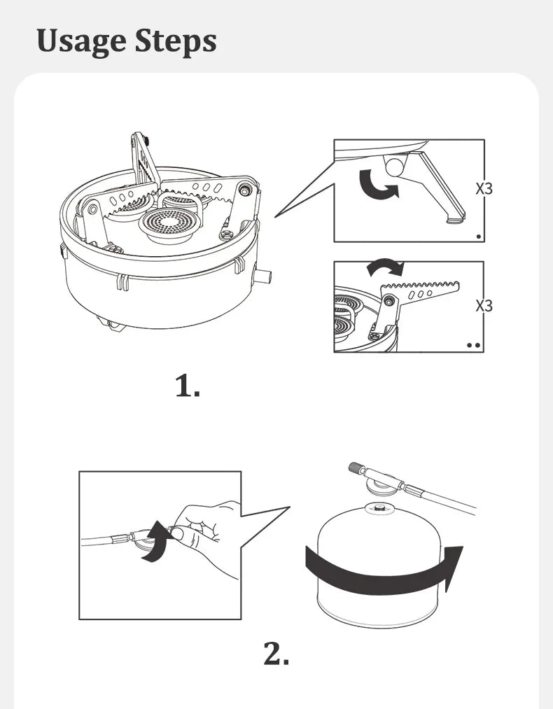 Naturehike Outdoor Portable Gas Stove