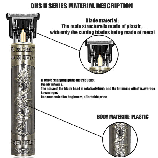 T9 Hair Clipper & Beard Trimmer