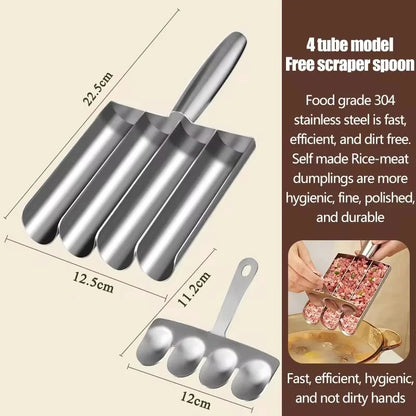 304 Steel Meatball Scoop Mold Rice Dumpling Tool