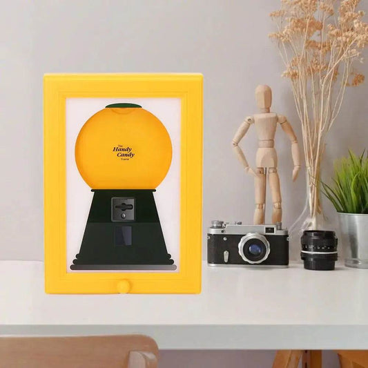 Creative Candy Dispenser Picture Frame Easy Restock Dust-proof Decorative Art Photo Frames Funny Moisture-proof - My Chroma Cart