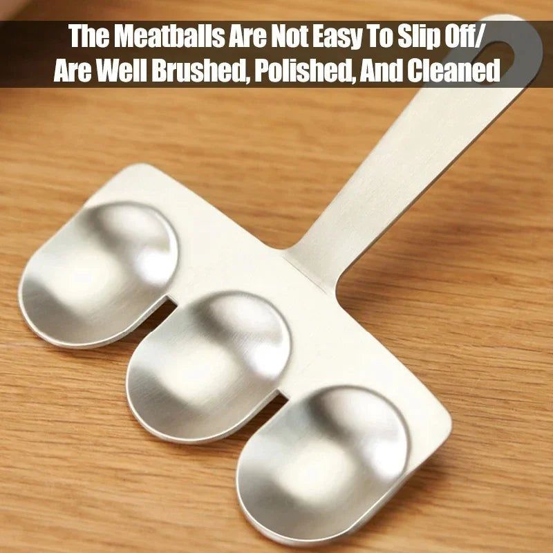 304 Steel Meatball Scoop Mold Rice Dumpling Tool