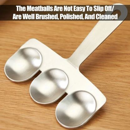 304 Steel Meatball Scoop Mold Rice Dumpling Tool