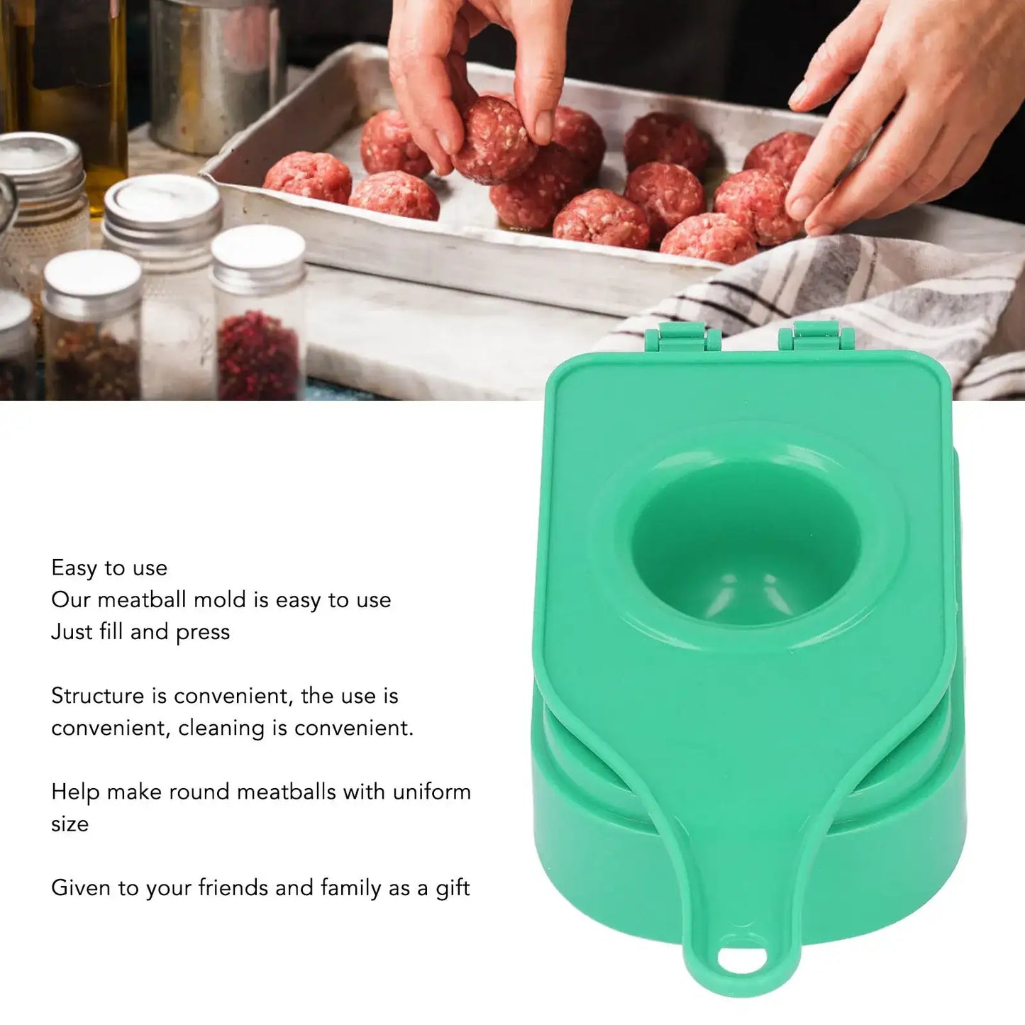 PP Banana Patacones Mould High Temperature Resistant Lightweight Compact Plantain Press Tostones Maker Kitchen Accessories