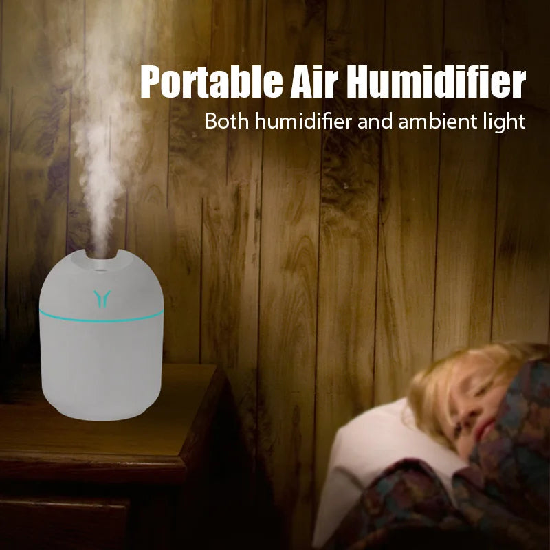 Mini USB Aroma Oil Diffuser 250ML