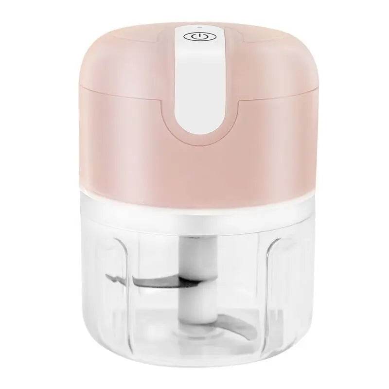 Electric Garlic Masher Portable Chopper Multi Function Meat Grinder Masher Machine Mini Garlic Vegetable Chopper Usb Charging - My Chroma Cart