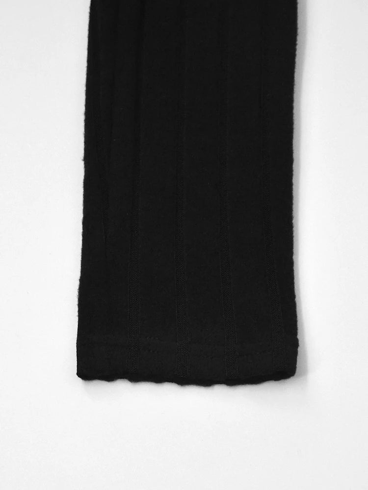 Women’s Solid Turtleneck Mini Dress