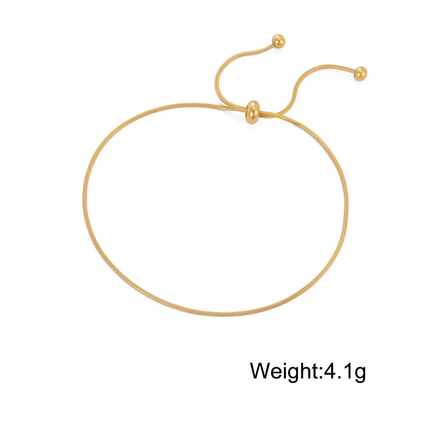 Skyrim Stainless Steel Gold Color Bracelet Twist Figaro Cuban Chain Bracelets Women Trendy Minimalist Jewelry Gifts Wholesale
