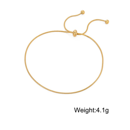 Skyrim Stainless Steel Gold Color Bracelet Twist Figaro Cuban Chain Bracelets Women Trendy Minimalist Jewelry Gifts Wholesale