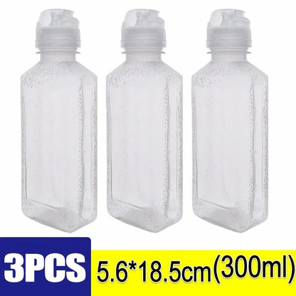 Plastic Oil Bottle Squeeze Condiment BBQ Dispenser