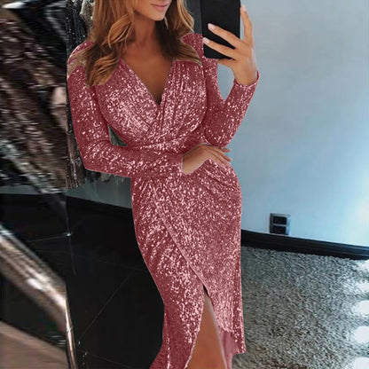 Sexy Deep V Party Club Dress