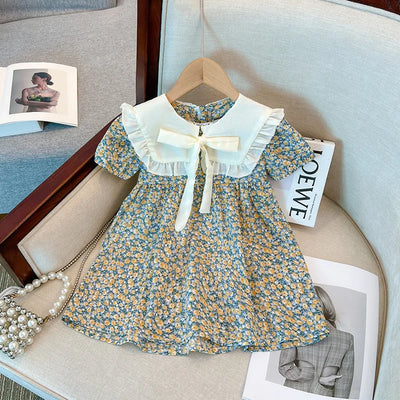 Baby Girl Floral Bow Dress