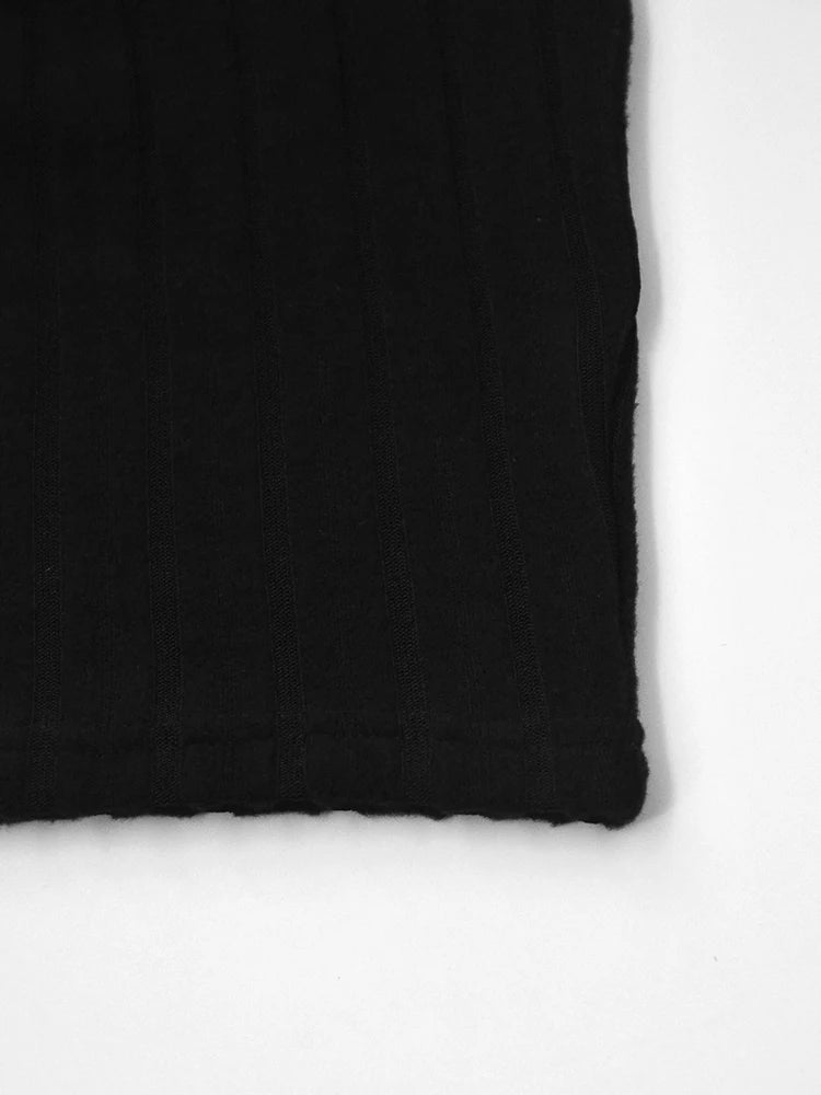 Women’s Solid Turtleneck Mini Dress