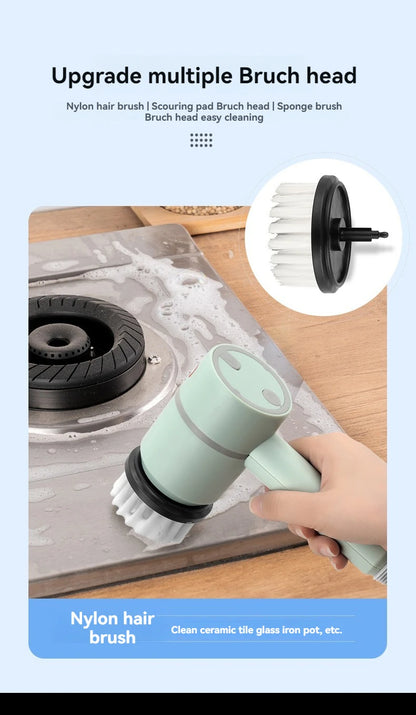 5-in-1 Electric Cleaning Brush for Kitchen