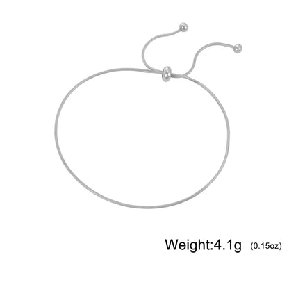 Skyrim Stainless Steel Gold Color Bracelet Twist Figaro Cuban Chain Bracelets Women Trendy Minimalist Jewelry Gifts Wholesale