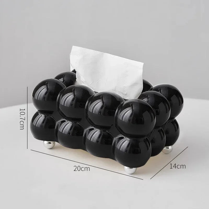 Cute Cloud Design Tissue Box Organizer for Home