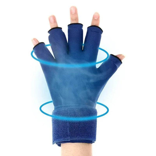 Icing Finger Steam Pack Hot Pressing Hand Wrist Icepack with Adjustable Wrist Strap Reusable for Men and Women One Gel Cold Pack - My Chroma Cart