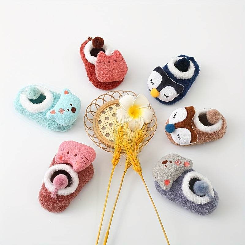 Girls Animal Cute Non-slip Socks - My Chroma Cart