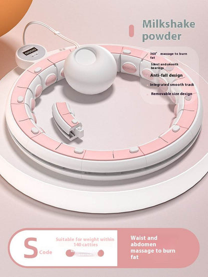 Intelligent Hula Hoop for Abdominal Compression Fitness and Fat Burning - My Chroma Cart