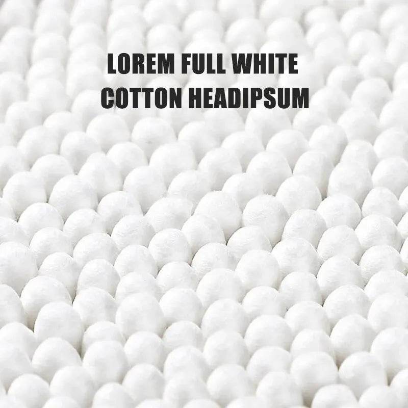 Close-up of densely packed white cotton swab heads with round tips.