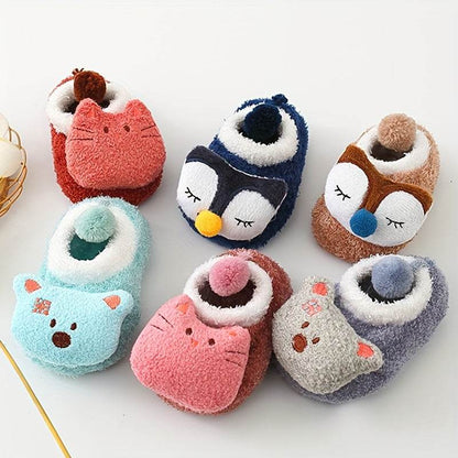 Girls Animal Cute Non-slip Socks - My Chroma Cart
