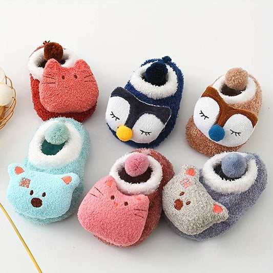 Girls Animal Cute Non-slip Socks - My Chroma Cart