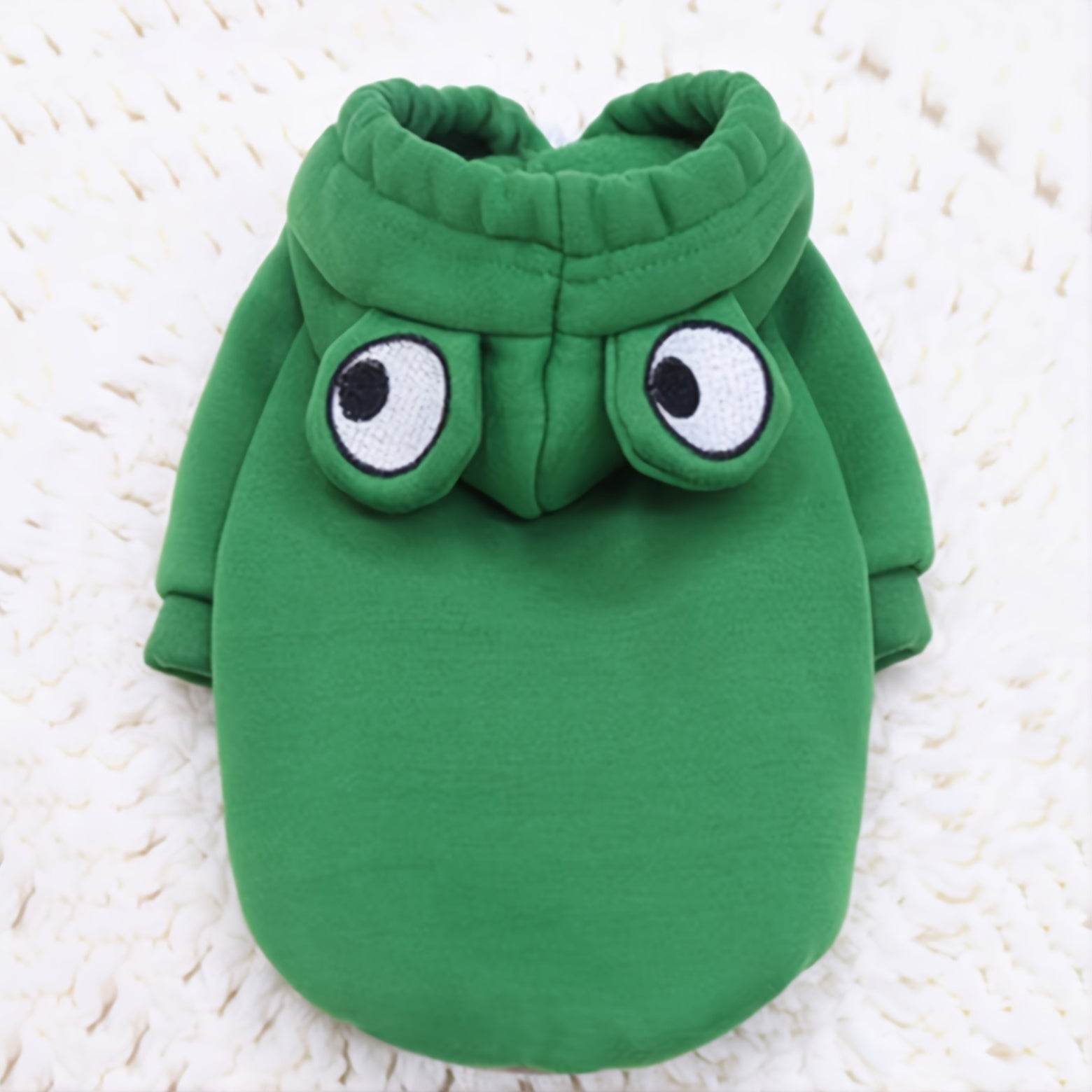 Green Fun Design Dog Hoodie - Cute Frog Pet Sweater For Small And Medium Dogs - Christmas Gift - My Chroma Cart